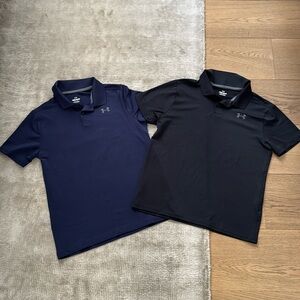 Under Armour - 2 Boys Polo Shirts